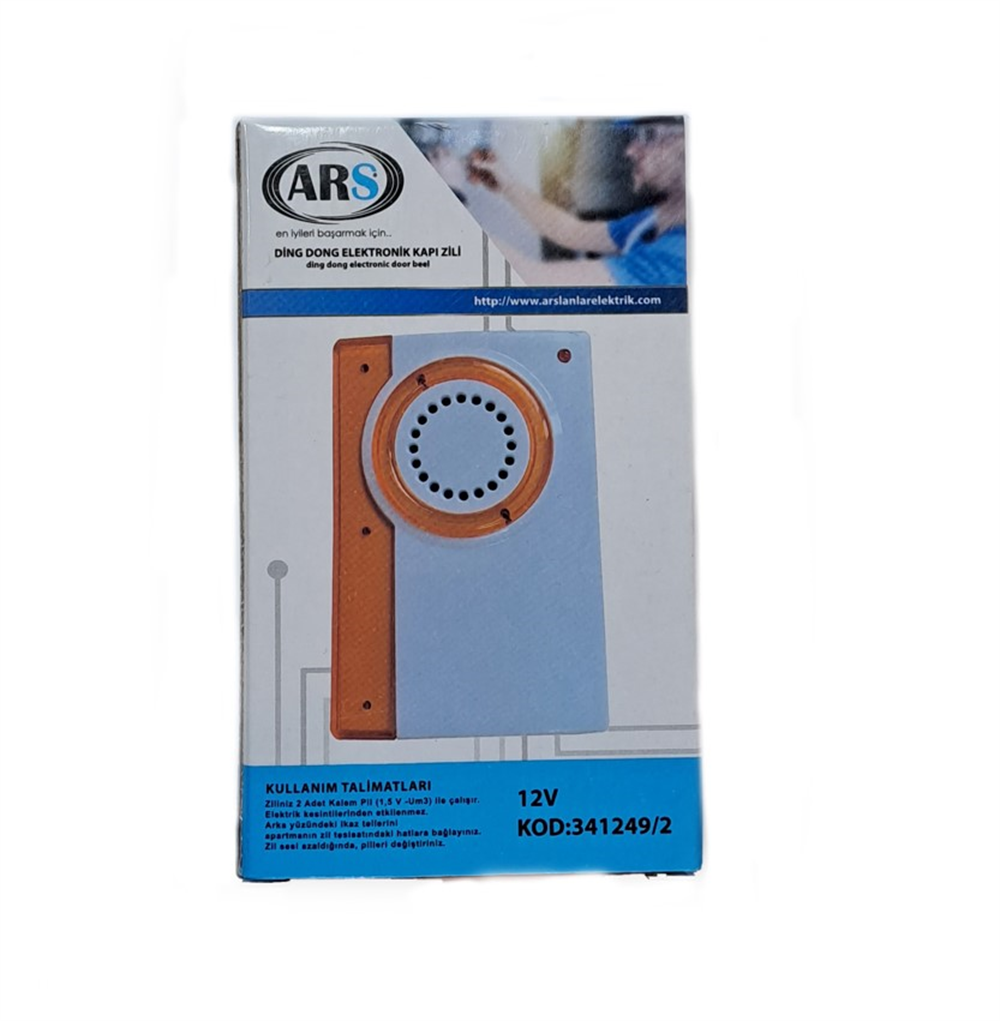 Ars Ding Dong Elektronik Kapı Zili 12 VZil ve Diafonlar