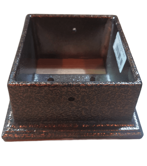 Pergüle Ayağı Döküm Bakır Renk 9.5CM X 9.5CMMobilya Hırdavatları