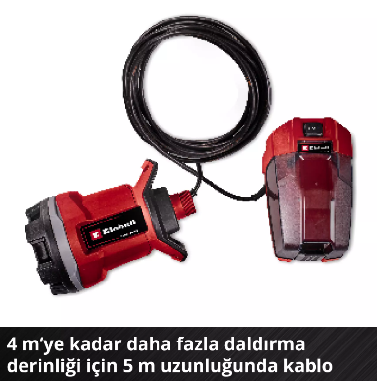 Einhell Ge-Dp 18/25 Lİ Solo Dalgıç Pompa Kirli 4181580Dalgıç ve Pompalar