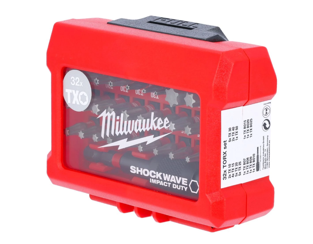 Milwaukee Torx Bits Uç Seti 32 Parça 4932471586Bits Setler