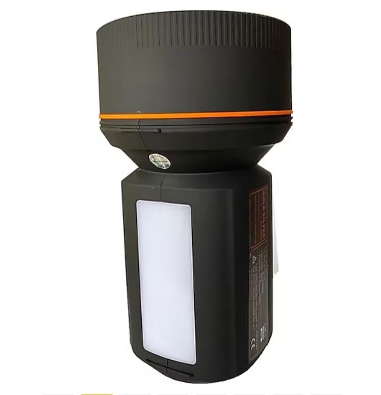 Gold GS-2671 Silver Şarjlı Florasanlı 40 Watt Kamp-Avcılık-Balıkçılık El Feneri El Fenerleri