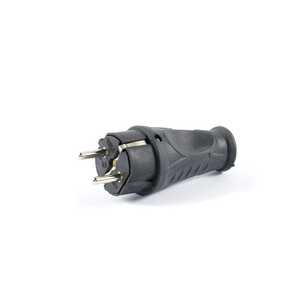 Eraplast Kauçuk Topraklı Erkek Fiş Monofaze 16 A 420901Fiş ve Duy Malzemeleri