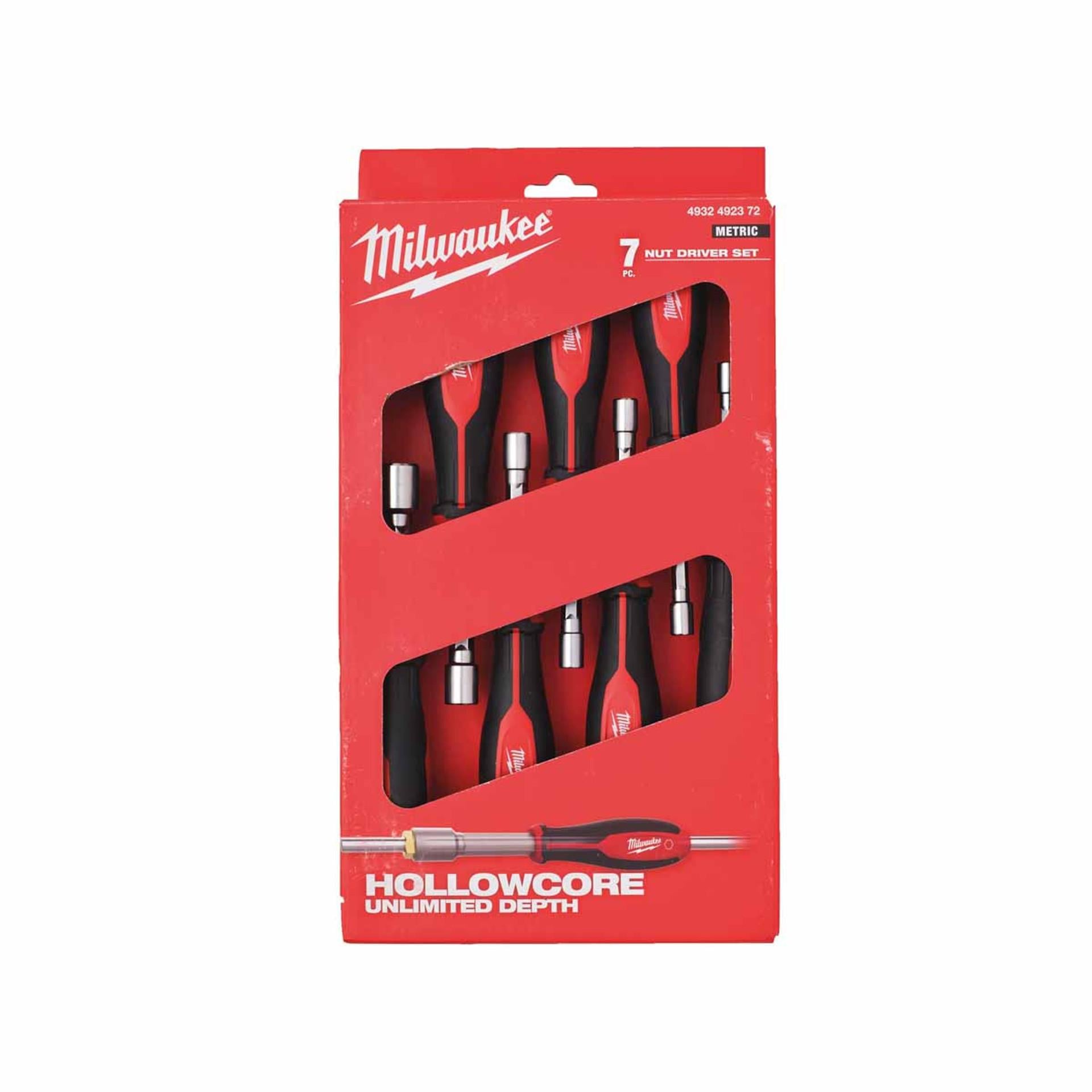 Milwaukee Hollowcore Manyetik Lokma Tornavida Set - 7 Parça 4932492372Lokma Setleri