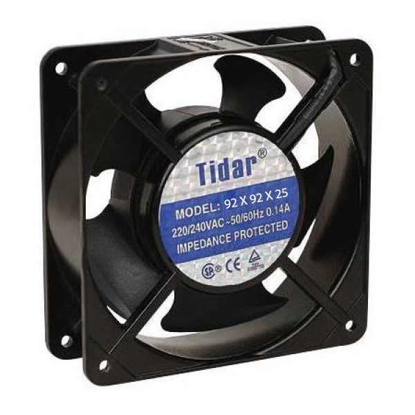 Tidar Kare Fan 92 X 92 X 25 DC Fan 12VFan ve Havalandırma Grubu