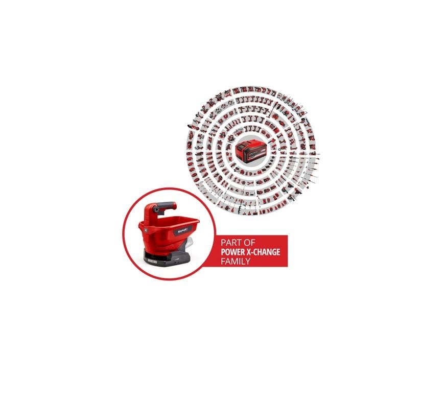 Einhell GE-US 18 Lİ Solo Gübre Tohum Serpme Makinası 3415410İlaçlama Makineleri