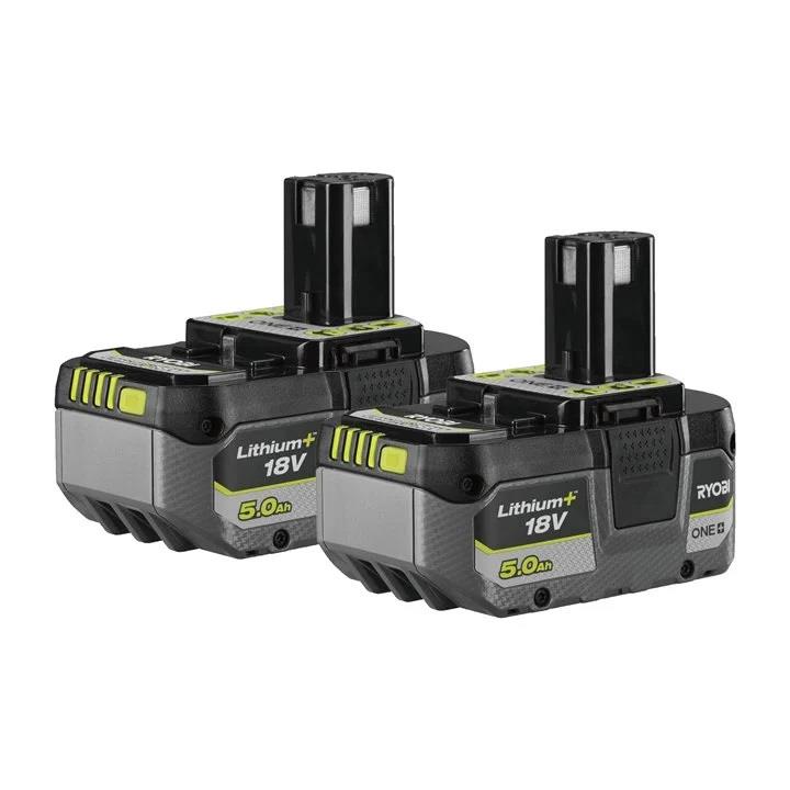Ryobi RB1850 Akü Seti 18V 2x5.0AH 5133005305Yedek Akü & Şarj Cihazları
