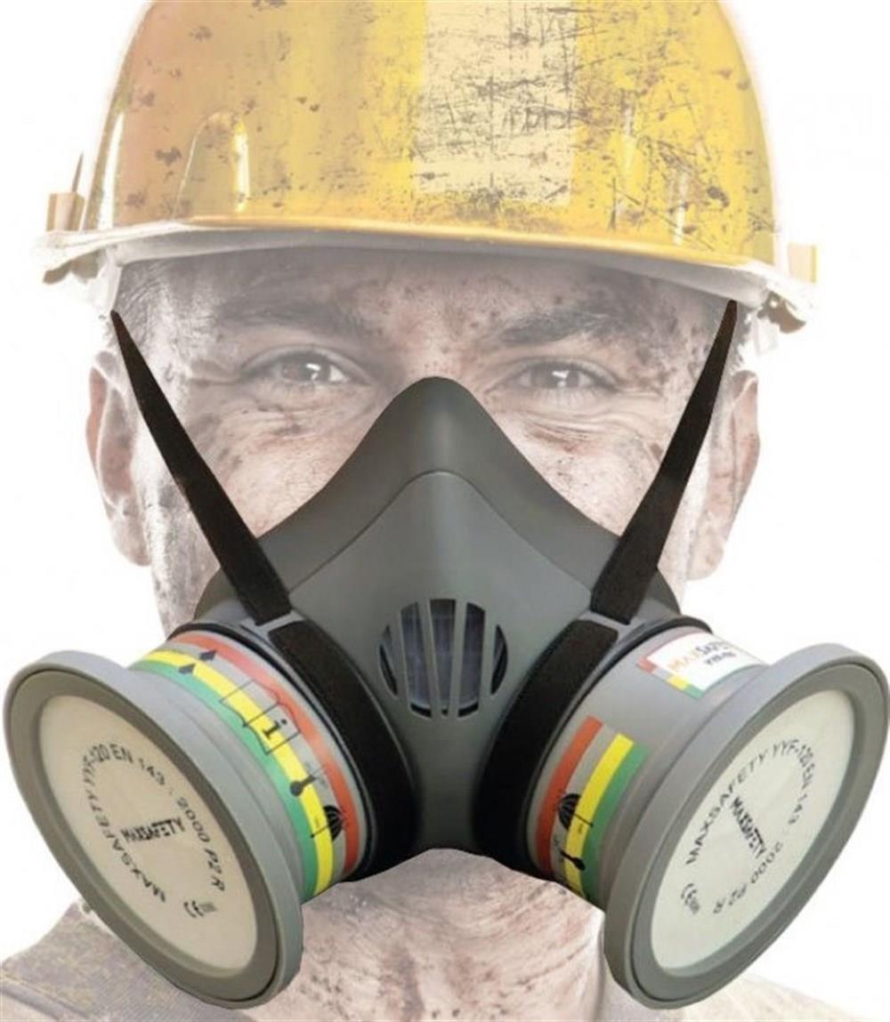 Maxsafety YYM-SET2 Yarım Yüz Maskesi Maskeler