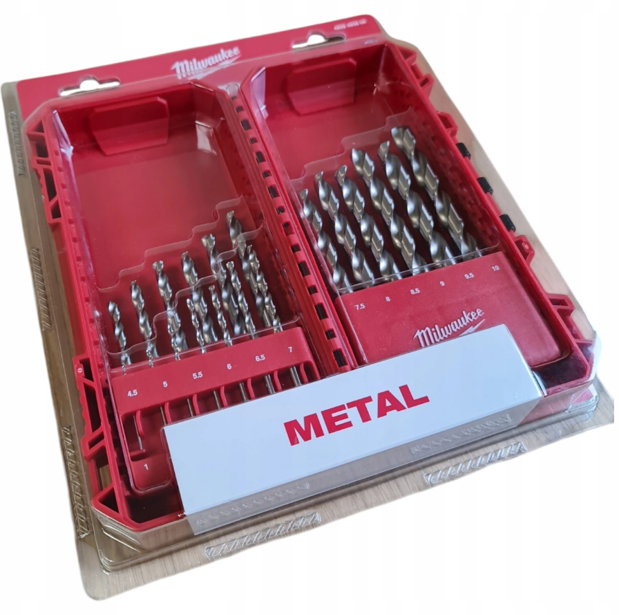 Milwaukee Metal Matkap Ucu Set 19 Parça (1-10) Thunderweb Seri 4932493869Matkap Uçları