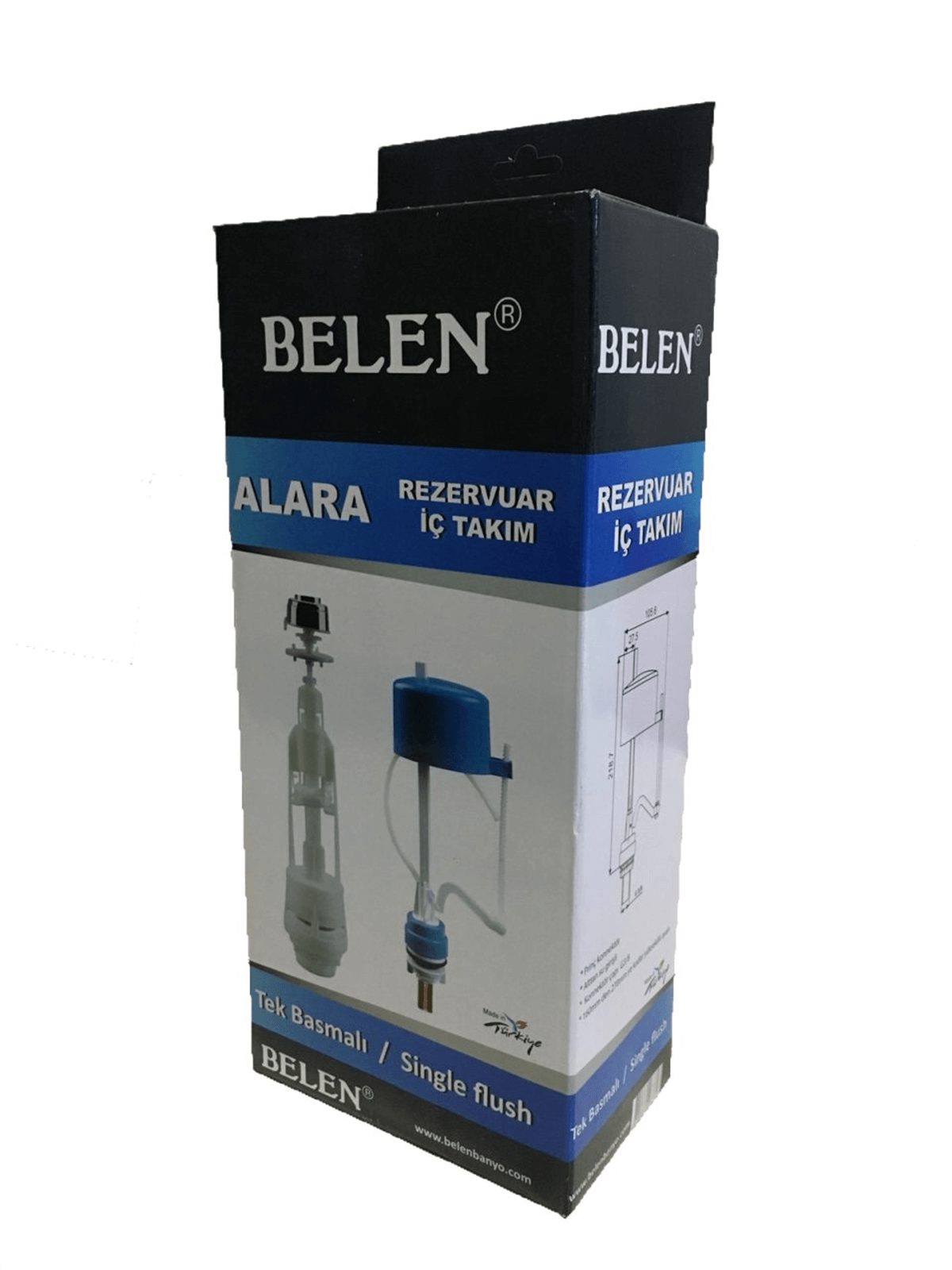 Belen Alara Rezervuar İç Takım Tek Basmalı