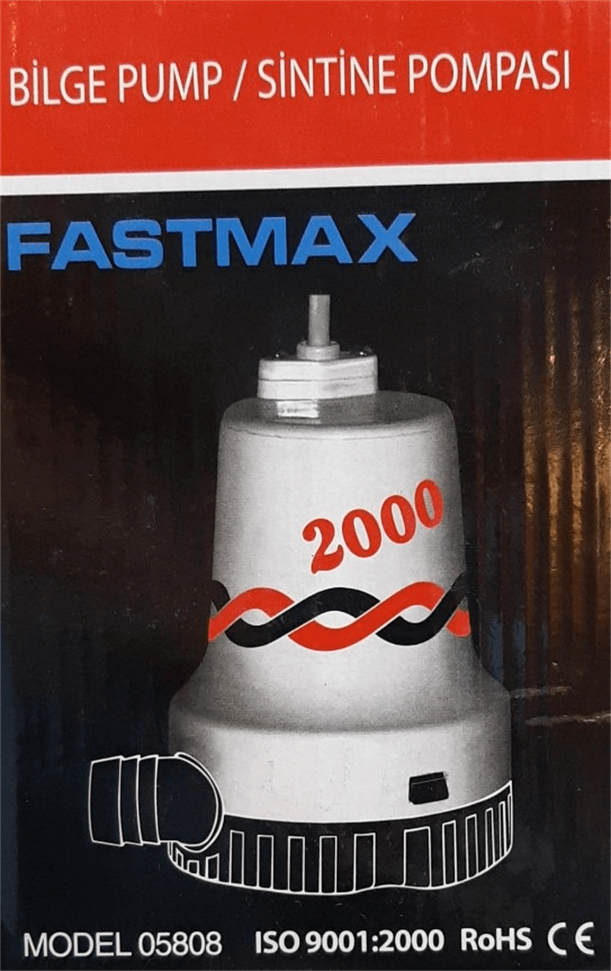 Bilge Pump Sintine Pompa 1000 24 V WWB-05806Sintine Pompalar