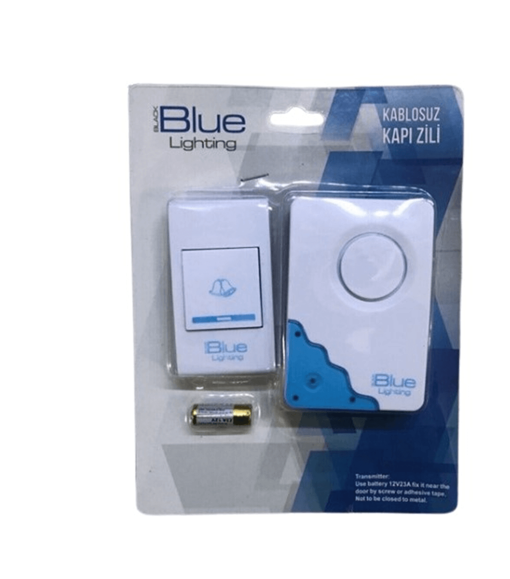 Blackblue Lighting Kablosuz Kapı Zili B-9681Zil ve Diafonlar