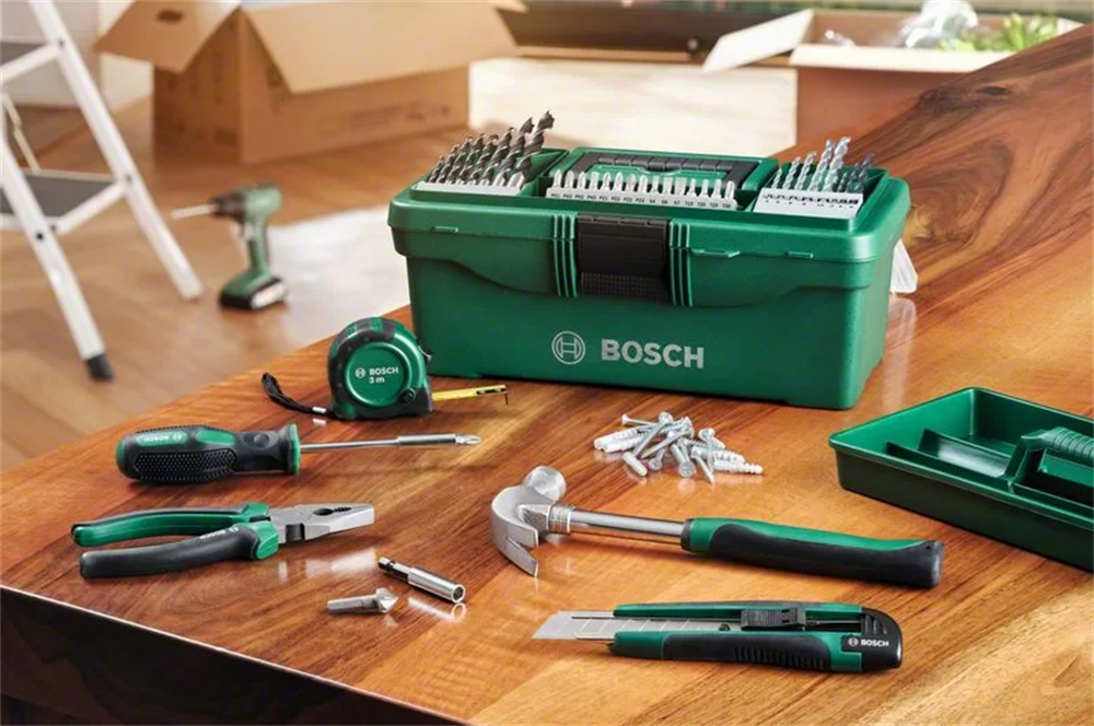 Bosch 73 Parça Toolbox Aksesuar Seti 2607011660Takım Çantaları