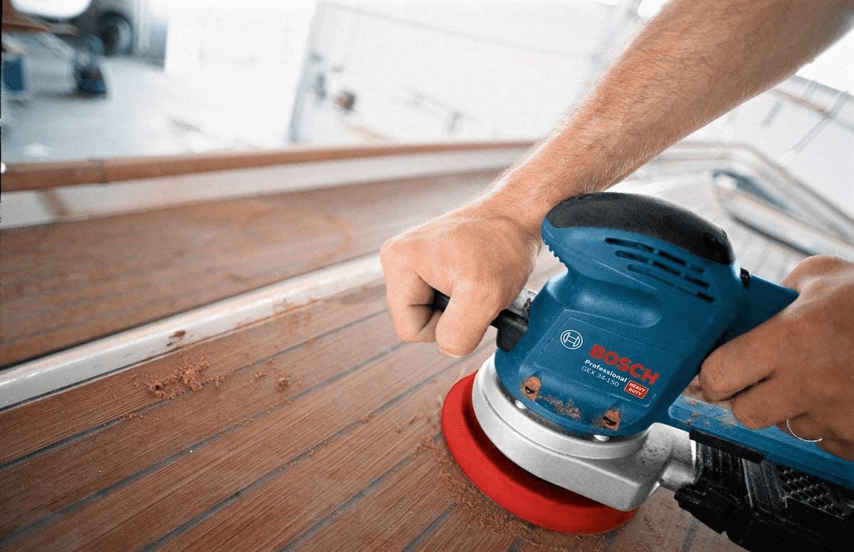 Bosch GEX 34-150 Professional Eksantrik ZımparaZımparalar