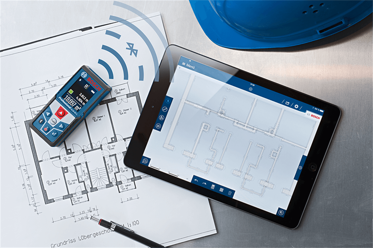 Bosch GLM 50 C Lazerli Uzaklık Ölçer Professional 50 Mt.