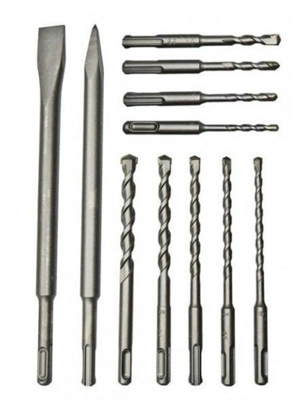 Bosch Metal Çantalı 11 Parça Sds-Plus Uç Ve Keski Seti 2608578765Matkap Uçları