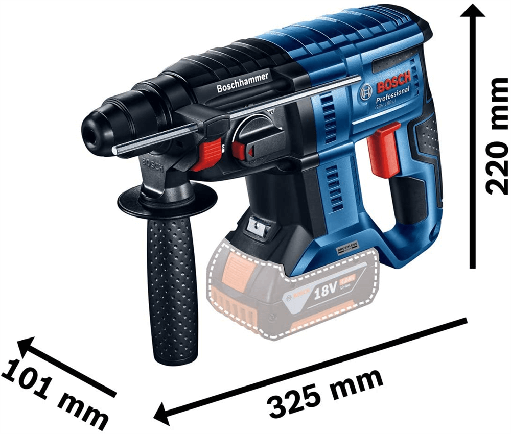 Bosch Professional GBH 180-LI 4 Ah Çift Akülü Kırıcı DeliciAkülü Matkap
