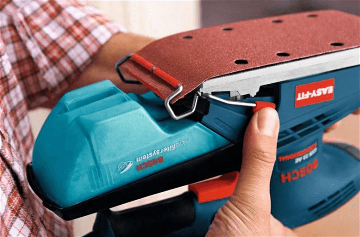Bosch Professional Titreşimli Zımpara GSS 23 AEZımparalar
