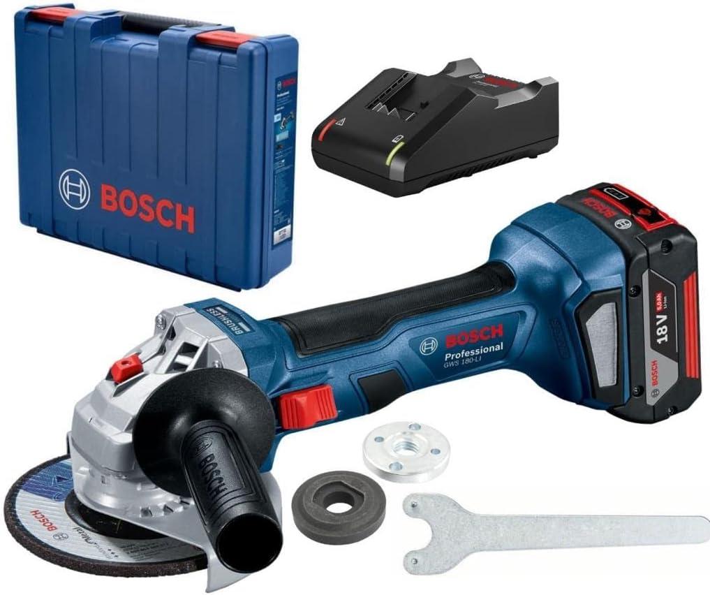 Bosch Şarjlı Taşlama Gws 180-Lı 18v 2.4ah 06019h9025Taşlama Grubu