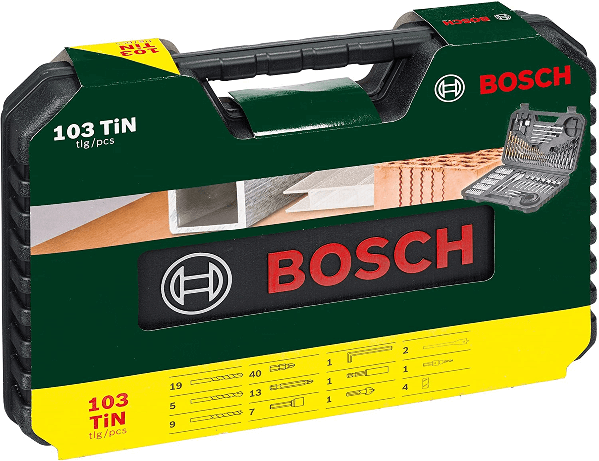 Bosch V-Line 103 Parça Vidalama Ve Matkap Ucu Seti  - 2 607 017 367Matkap Uçları