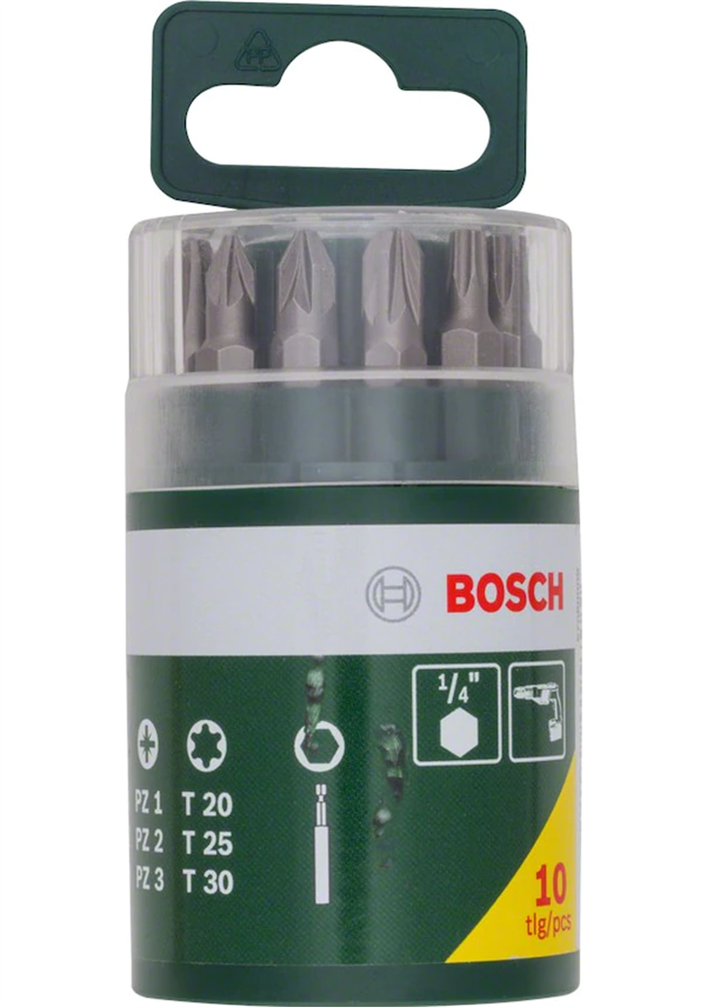Bosch Vidalama Uc Seti 10 Parça 2607019452Matkap Uçları