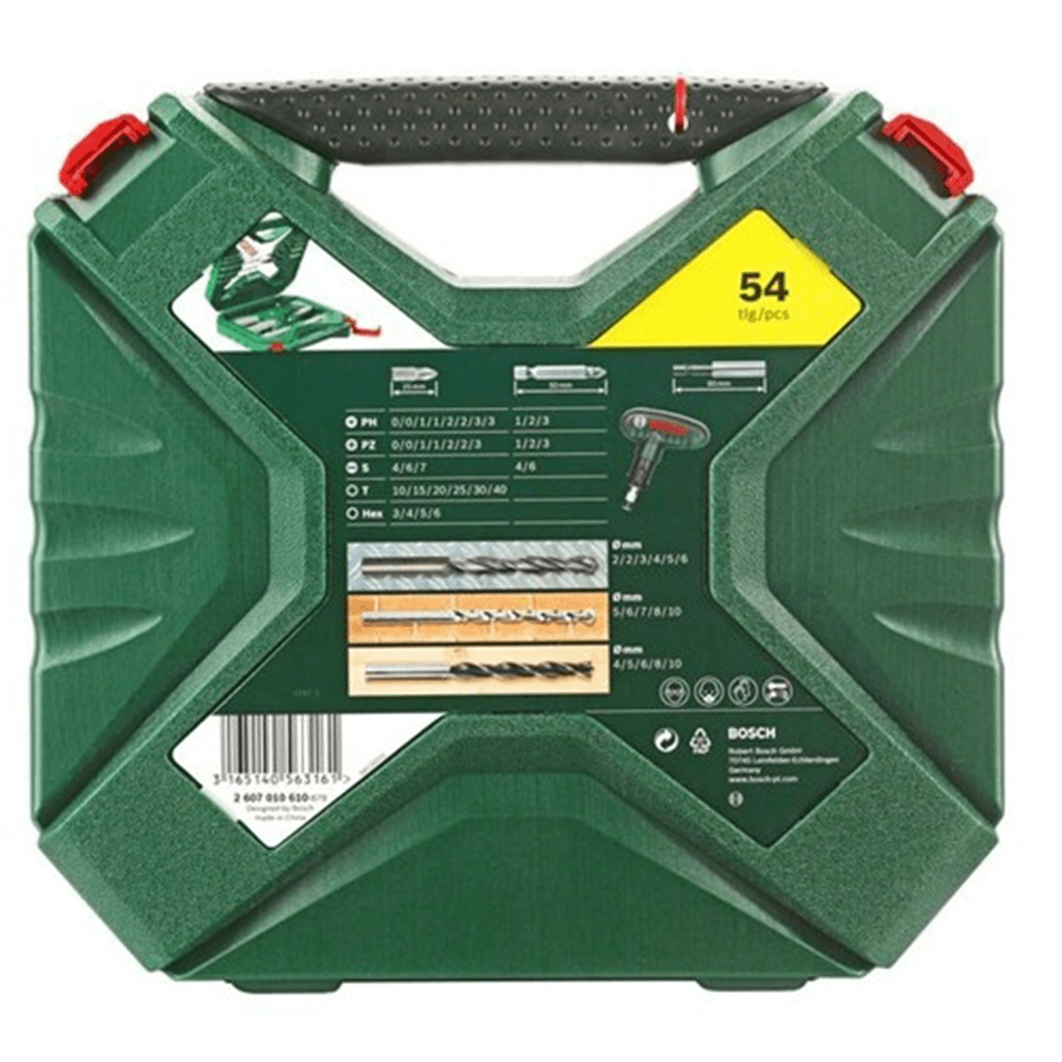Bosch X-Line Delme Ve Vidalama Ucu Seti 54 Parça 2 607 010 610Matkap Uçları