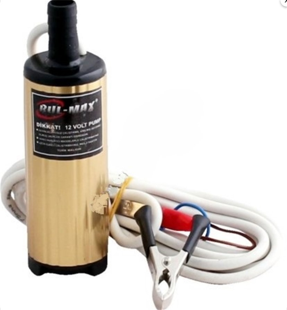 Bul-Max Mazot Aktarma Pompası 12V Süzgeçli Bmx-1309Yakıt Transfer Pompaları