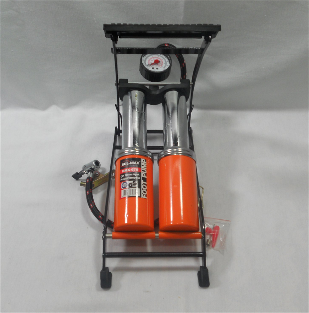 Bulmax Çift Piston Ayak Hava Pompası BMX-679             Ayak Pompaları