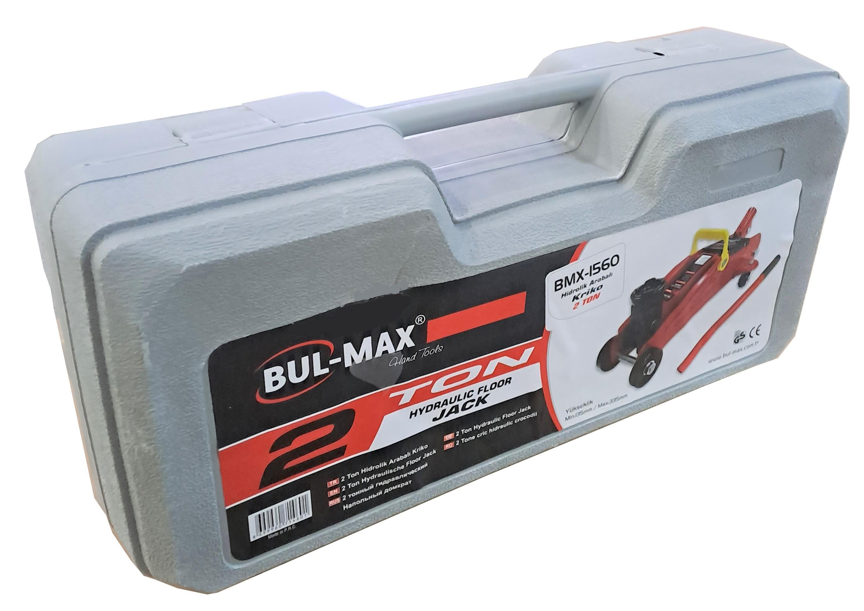 Bulmax Hidrolik Arabalı Kriko 2 Ton Bmx-1560Krikolar