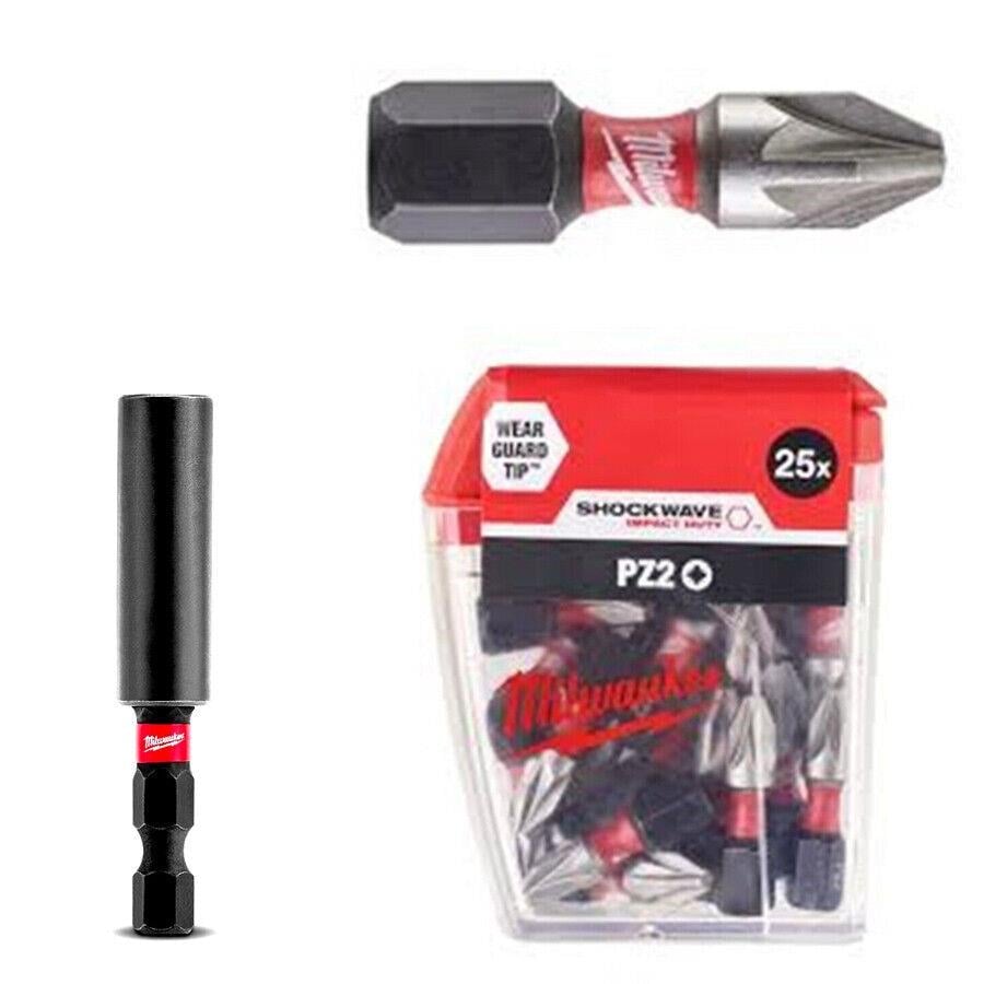 Milwaukee Bits Uç Pz2 25 MM 25'li Paket 4932430864Matkap Uçları