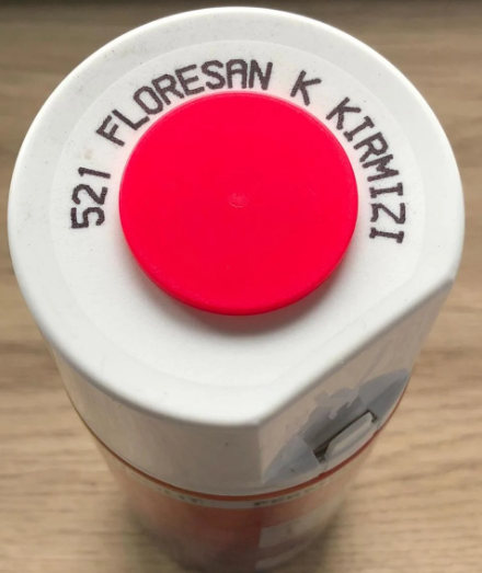 Akçalı Sprey Boya 400 ML Florosan K.KırmızıSprey Boyalar
