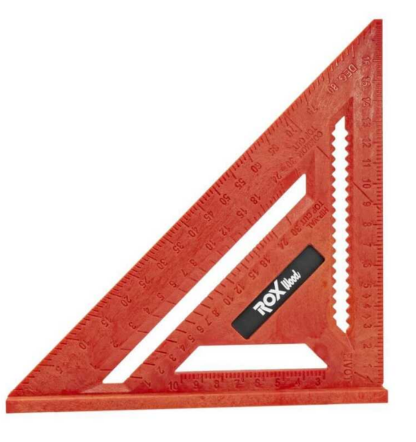Rox Wood Abs Üçgen Gönye 175 mm 153ROX0022Gönyeler