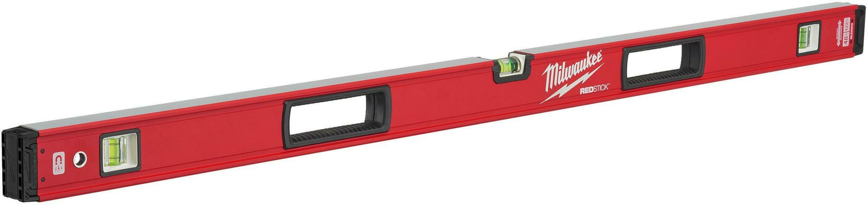 Milwaukee Su Terazisi 48 Redstick Backbone Manyetik 120cm Mlbxm48 4932459069Su Terazileri