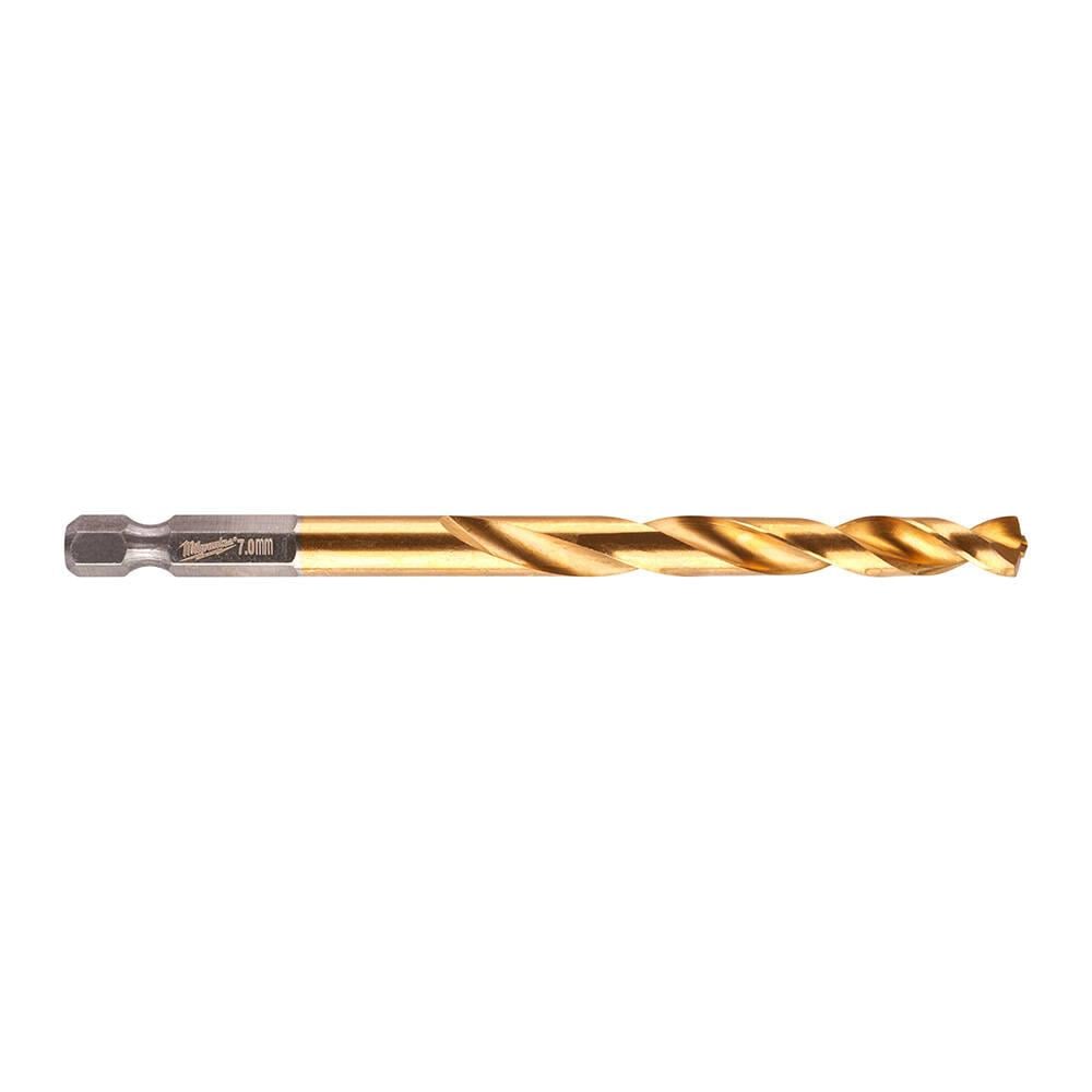 Milwaukee 7x 109 MM HSS-G Hex Girişli Metal Matkap Ucu 48894717Matkap Uçları