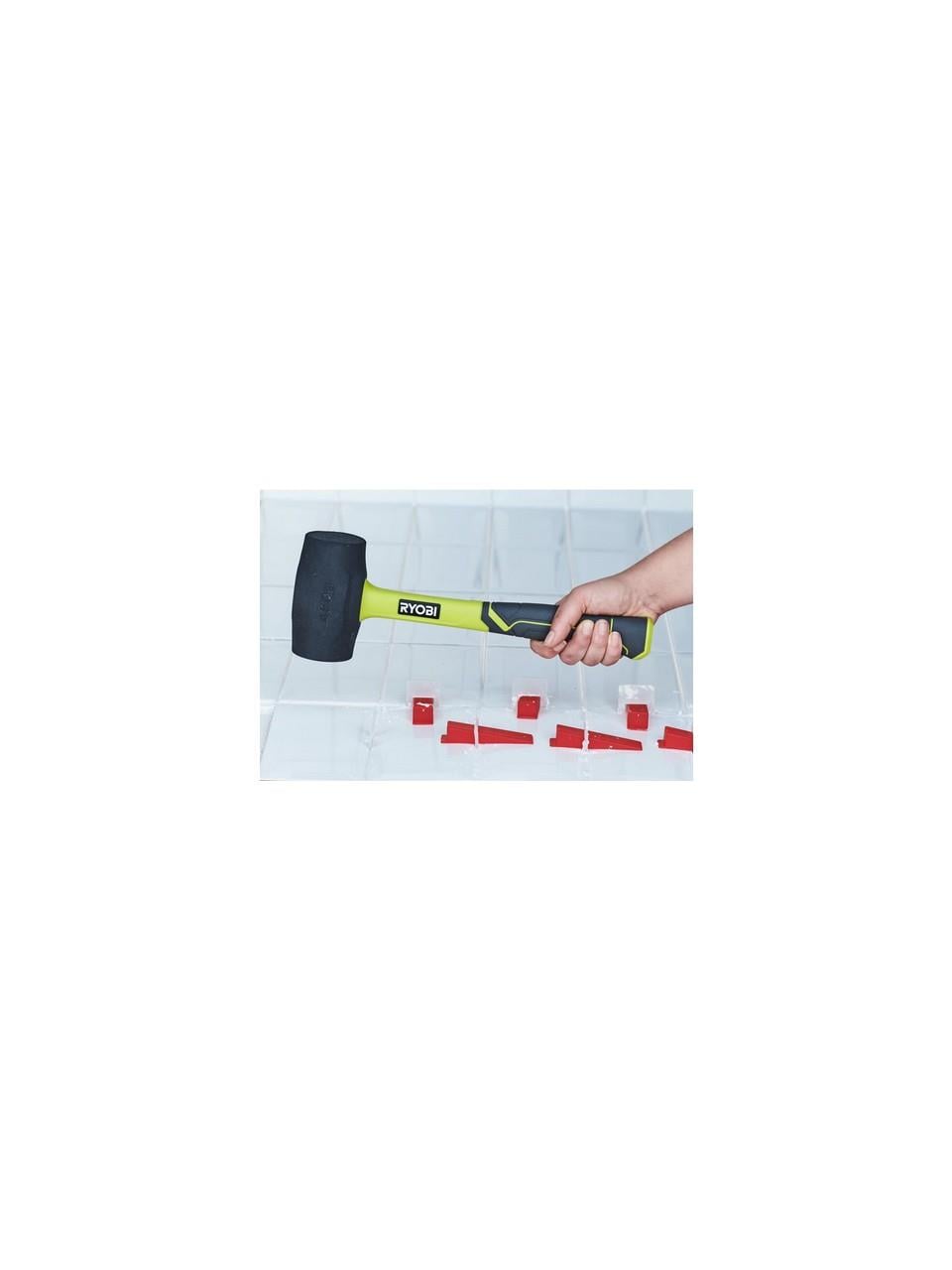 Ryobi RHHM450 Fiber Saplı Siyah Lastik Tokmak 450 GR 5132006041Plastik Tokmaklar