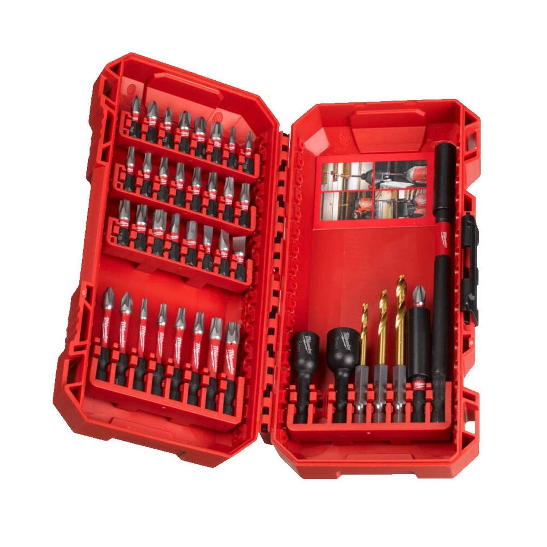 Milwaukee Packout Delme Vidalama Seti 45 Parça 4932499761Vidalama Uçları