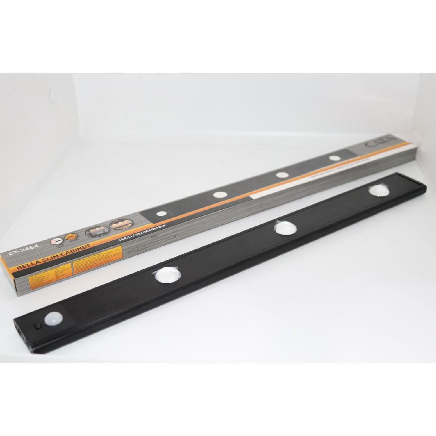 Cata 3 Watt Ledli Bella Slim Cabinet USB Şarjlı Sensörlü 3 Renk Işık Armatür CT-2464Led Grubu