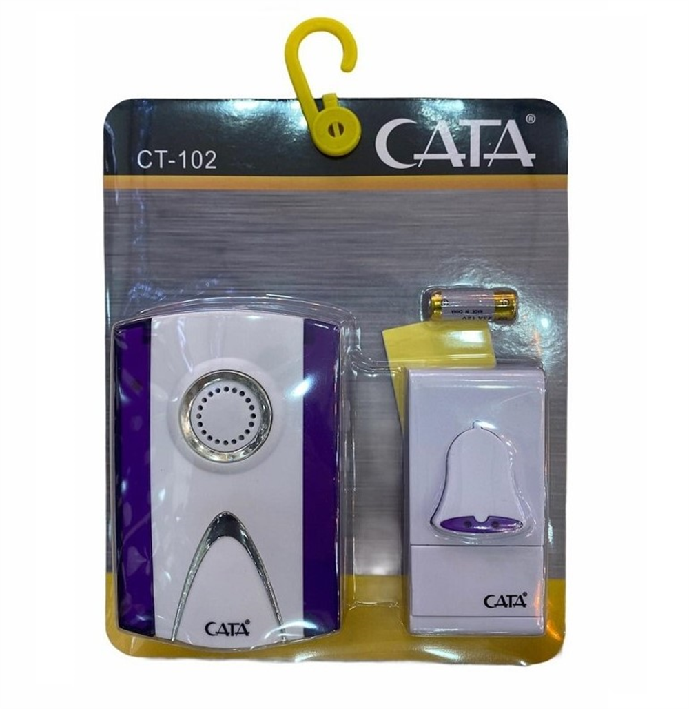 Cata Kablosuz Uzaktan Kumandalı Zil Ct-102Zil ve Diafonlar