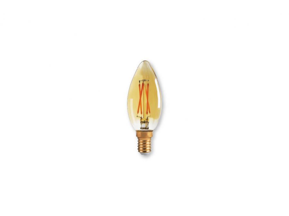Cata Rustik Led Ampul 4w Amber E14 Ct-4280
