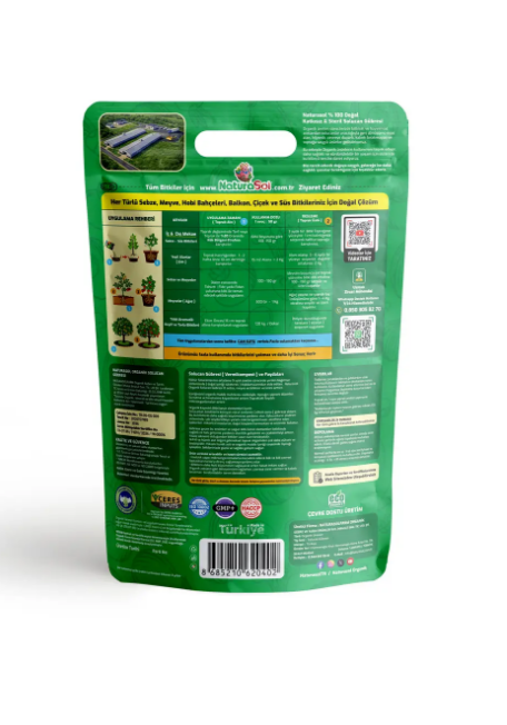 Natura Sol Solucan Gübresi 2 KgBahçe
