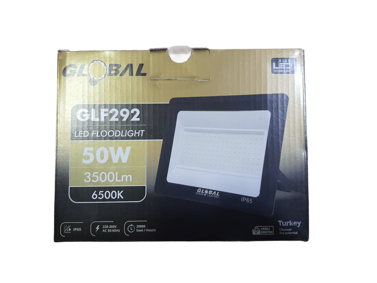 Global Led Projektör 50w Beyaz Glf292Led Projektörler
