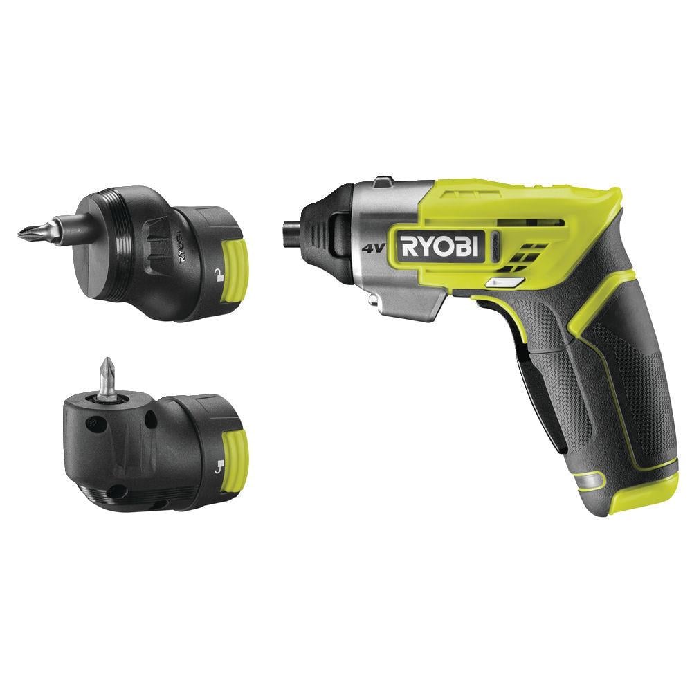 Ryobi ERGO-A2 4V Akülü Tornavida Köşe + Ofset Başlık Setli 5133003409Akülü Darbesiz Matkaplar