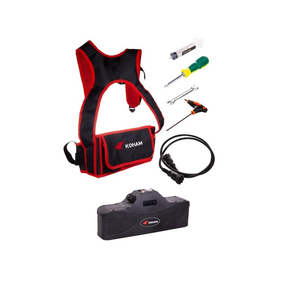 Koham KH-TP184219A Akülü Çay Toplama MakinesiAkülü Çim&Çit&Dal Budama