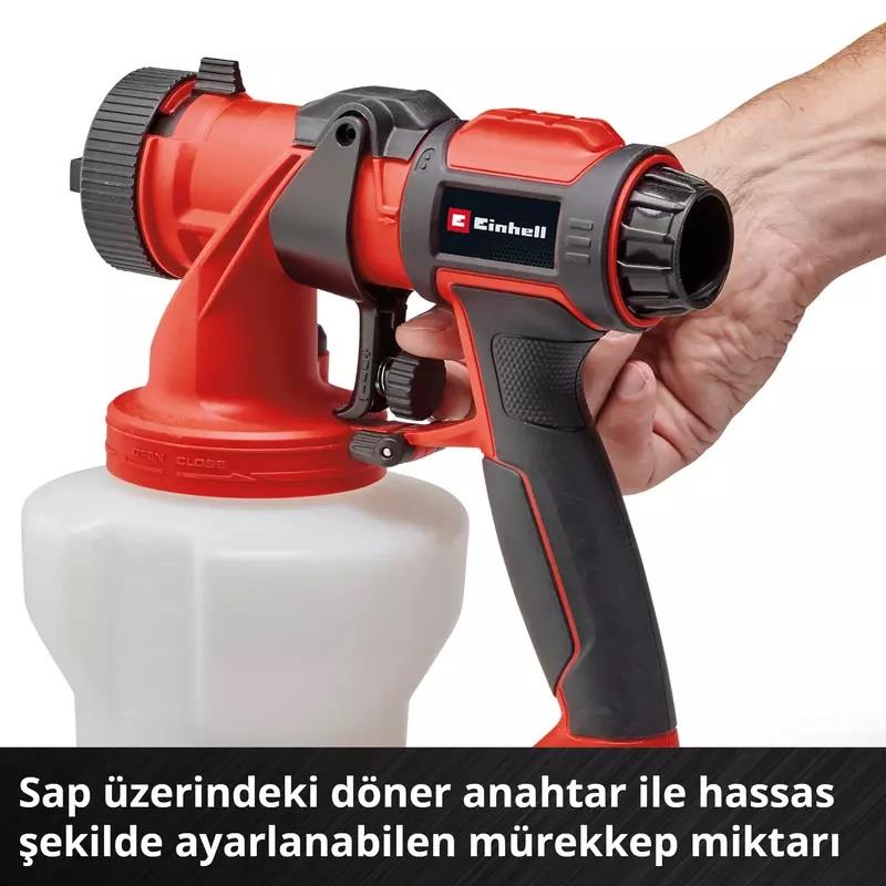 Einhell TE-SY 18/90 Lİ Solo Sprey Boya Tabanca Sistemi 4260040Boya Tabancaları