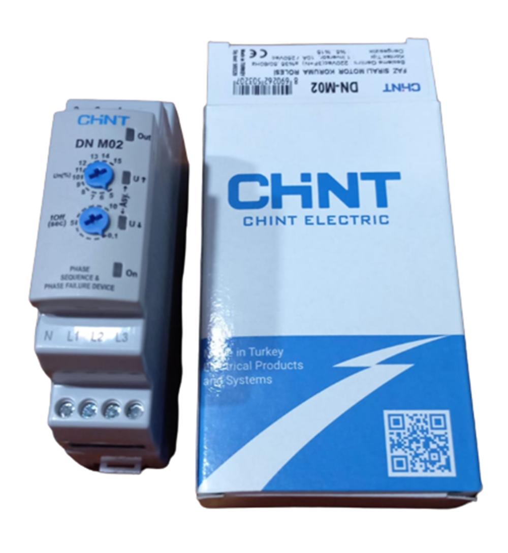 Chint Faz Sıralı Motor Koruma Rölesi DN-M02Sigortalar