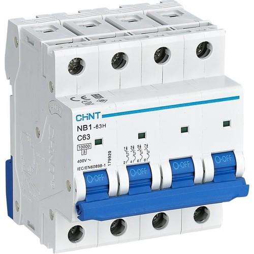 Chnt W Otomat 4P C 63A 10kA 179920Sigortalar