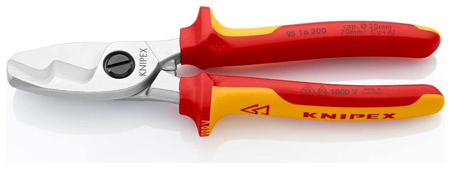 ÇİFT BIÇAKLI VDE KABLO MAKASI 200 mm