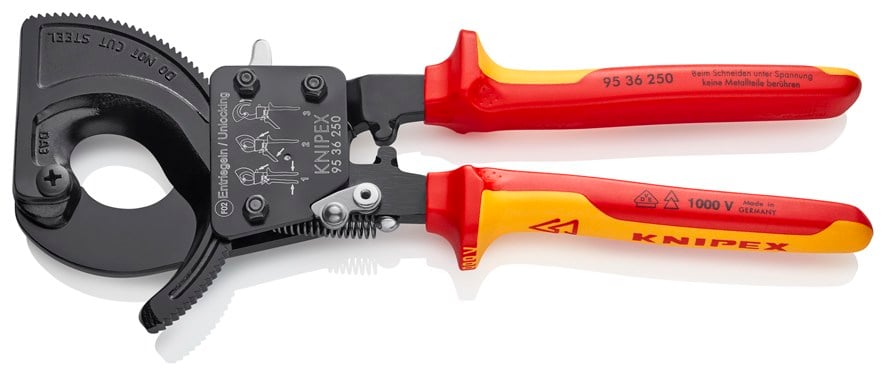 CIRCIR MEKANİZMALI KABLO MAKASI 250 mm
