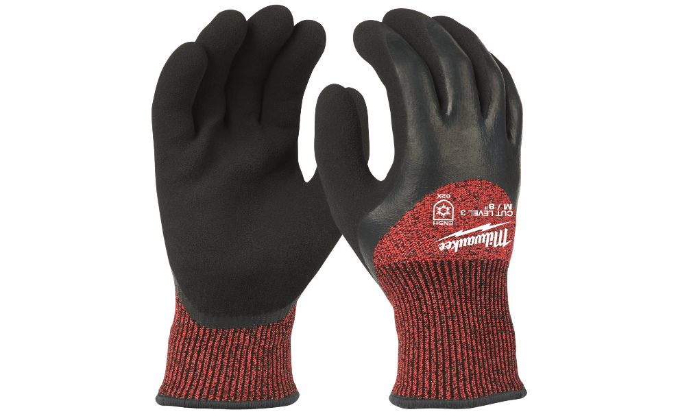Milwaukee 3. Derece Kesik Korumalı Kışlık Nitril Eldiven - 9/ L - 12 Adet 4932471611Eldivenler