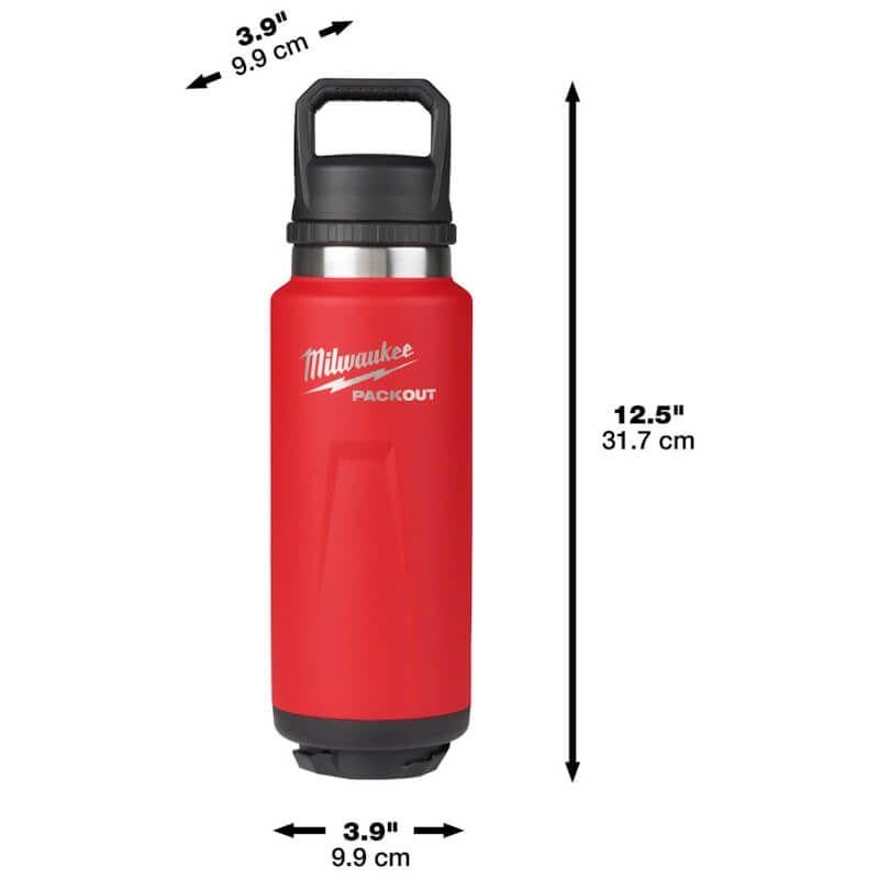 Milwaukee Packout Matara Suluk 1065 ML Krmızı 4932493467Termoslar