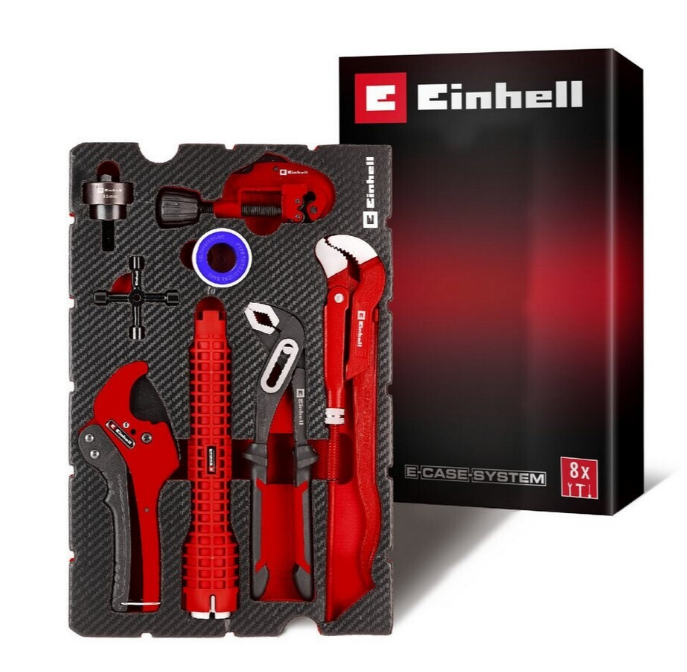 Einhell Tesisatçı Seti 8 Parça 370527Kablin Su Tesisat Malzemeleri ve Hortumları